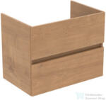 Ideal Standard EUROVIT+ 70x44 cm-es 2 fiókos szekrény mosdó nélkül, Natural oak R0261Y8 (R0261Y8)