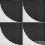 Marazzi Scenario Tappeto 2A Nero 20x20 cm-es padlólap M8RF (M8RF)