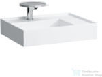 Laufen Kartell By Laufen 60x46 cm-es mosdó 1 csaplyukkal, LCC Active bevonattal, fehér H818334A001111 (H818334A001111)