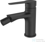 INVENA FIRA bidé csaptelep click-clack leeresztővel, matt fekete BB-71-004-V (BB-71-004-V) - furdoszoba-szaniter