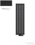 Radeco CALLE 3 1200x340 design radiátor akasztókkal, MERKURY 7 (matt fekete) színben (Radeco_CALLE_3_MERKURY7)