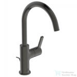 Ideal Standard JOY magasított mosdó csaptelep automata leeresztővel, Magnetic grey BC777A5 (BC777A5)