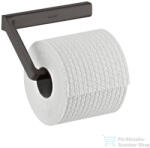 Hansgrohe AXOR UNIVERSAL Softsquare wc papír tartó, szálcsiszolt fekete króm 42846340 (42846340)