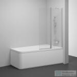 RAVAK 10° 10CVS2-100 99 cm széles jobbos kádparaván, szatén+transparent 7QRA0U03Z1 (7QRA0U03Z1)