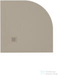 Zenon Angular Slate 70x70 cm-es negyedköríves zuhanytálca, Cream ANG70CR (ANG70CR)