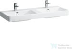 Laufen Pro S 120x46 cm-es dupla mosdó, LCC Active bevonattal, fehér H814966A001041 (H814966A001041)