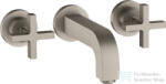 Hansgrohe AXOR Citterio falsík alatti mosdó csaptelep 16, 2 cm-es kifolyóval, rozsdamentes acél hatású 39313800 (39313800)
