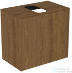 Ideal Standard CONCA 60, 2x37, 3 cm-es 1 fiókos szekrény kivágott lappal, mosdó nélkül, dark walnut T3934Y5 (T3934Y5)