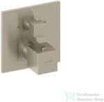 Kludi DECUS falsík alatti termosztátos 2 funkciós csaptelep színkészlet, szálcsiszolt nikkel 54810N575 (54810N575)