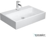 Duravit VERO AIR 60x47 cm-es csiszolt mosdó túlfolyó nélkül, Wondergliss bevonattal, 23506000711 (23506000711)