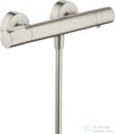 Hansgrohe AXOR CITTERIO M termosztátos zuhany csaptelep, rozsdamentes acél hatású 34635800 (34635800)