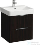 Laufen Base 52x44 cm-es 2 fiókos alsószekrény H810962 mosdóhoz, sötétbarna szil H4021721102631 (H4021721102631)