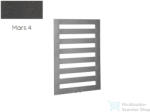 Radeco ESCALERA 1 830x550 design radiátor, MARS 4 (metál antracit) színben (Radeco_ESCALERA_1_MARS4)