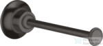 Hansgrohe AXOR MONTREUX fali wc papír tartó, szálcsiszolt fekete króm 42028340 (42028340)
