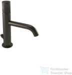 Bugnatese Moon mosdó csaptelep automata leeresztővel, grafit 7219GF (7219GF)