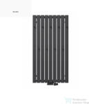 Radeco CALLE 4 1200x620 design radiátor akasztókkal, RAL 9016 (fényes fehér) színben (Radeco_CALLE_4_RAL9016)