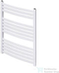 Radeco ENZO AK1-500/EL 415x530 törölközőszárítós radiátor, fényes fehér színben (Radeco_ENZO_AK1_500_EL)
