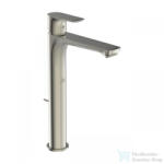 Ideal Standard CONNECT AIR magasított mosdó csaptelep automata leeresztővel, Silver storm A7025GN (A7025GN)