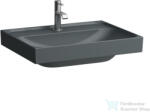Laufen MEDA 60x46 cm-es falra/bútorra szerelhető mosdó túlfolyó nélkül, matt grafit H8101137581111 (H8101137581111)