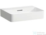 Laufen Val SaphirKeramik 55x42 cm-es mosdó csaplyuk nélkül, LCC Active bevonattal, fehér H810282A001091 (H810282A001091)