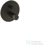 Bugnatese MOON falsík alatti kád/zuhany csaptelep belső egységgel, grafit 7272GF (7272GF)