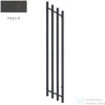 Radeco FUEGO KOLOR 1650x290 balos design radiátor, MARS 4 (metál antracit) színben (Radeco_FUEGO_L_MARS4)