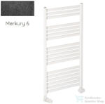 Radeco PINO K AK4-600/EP 1060x630 törölközőszárítós radiátor, MERKURY 6 (metál fekete) színben (Radeco_PINO_K_AK4_600_EP_MERKURY6)