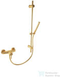 Bugnatese KOBUK zuhany csaptelep rudas zuhanyszettel, szálcsiszolt arany 2280OS (2280OS)