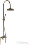 Bugnatese Lady zuhanyrendszer 20 cm-es esőztetővel, zuhanyszettel, Bronz 947CBR (947CBR)