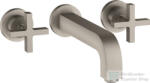 Hansgrohe AXOR Citterio falsík alatti mosdó csaptelep 22, 2 cm-es kifolyóval, rozsdamentes acél hatású 39143800 (39143800)