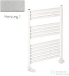 Radeco PINO K AK2-400/EP 715x430 törölközőszárítós radiátor, MERKURY 1 (metál ezüst) színben (Radeco_PINO_K_AK2_400_EP_MERKURY1)