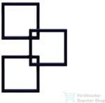 Radeco LOCO 3 970x685 design radiátor, MERKURY 7 (matt fekete) színben, jobbos (Radeco_LOCO_3_J_MERKURY7)