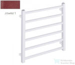 Radeco FADO 1 595x530 törölközőszárítós radiátor, JOWISZ 1 (matt bordó) színben (Radeco_FADO_1_JOWISZ1)