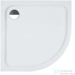 Laufen SOLUTIONS 90x90 cm-es negyedköríves akril zuhanytálca, fehér H2135020000001 (H2135020000001)