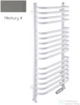 Radeco UMBERTO AD5-500/UE 1380x550 törölközőszárítós radiátor MERKURY 4 (metál szürke) színben (Radeco_UMBERTO_AD5_500_UE_MERKURY4)