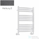 Radeco ENZO AK2-600/EL 715x630 törölközőszárítós radiátor, MERKURY 5 (metál sötétszürke) színben (Radeco_ENZO_AK2_600_EL_MERKURY5)