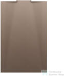 Laufen NIA zuhanytálca 140x90 cm, Marbond kompozit anyagból, lefolyó a falon belül, matt kávé H2100381290001 (H2100381290001)