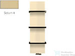 Radeco WALL NEW 1790x470 design radiátor törölközőtartó nélkül, SATURN 4 (metál bézs) színben (Radeco_WALL_NEW_SATURN4)