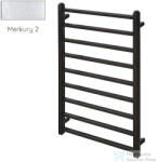 Radeco FADO 2 910x530 törölközőszárítós radiátor, MERKURY 2 (ezüst) színben (Radeco_FADO_2_MERKURY2)