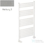 Radeco PINO K AK4-400/EP 1060x430 törölközőszárítós radiátor, MERKURY 3 (metál világosszürke) színben (Radeco_PINO_K_AK4_400_EP_MERKURY3)