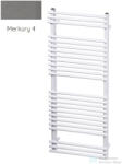 Radeco SARA E A2-600/SPE 648x650 törölközőszárítós radiátor, MERKURY 4 (metál szürke) színben (Radeco_SARA_E_A2_600_SPE_MERKURY4)