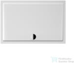 Jika PADANA 120x90 cm-es szögletes öntöttmárvány zuhanytálca szifon nélkül, matt fehér H2119390000001 (H2119390000001)