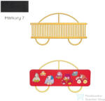 Radeco AUTO 680x1250 design radiátor gyerekszobába, MERKURY 7 (matt fekete) színben (Radeco_AUTO_MERKURY7)