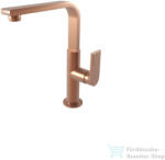 Bugnatese SIMPLE magasított mosdó csaptelep leeresztő nélkül, PVD fényes rame 6618SPR (6618SPR)