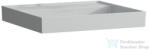 Laufen Kartell By Laufen 100x46 cm-es mosdó csaplyuk és túlfolyó nélkül, matt szürke H8103377591121 (H8103377591121)