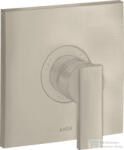 Hansgrohe AXOR Citterio falsík alatti kád/zuhany csaptelep, szálcsiszolt nikkel 39655820 (39655820)