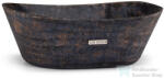 S.V.I.S. Design mosdó 50 cm LIBRA BASIC - DARK STONE kék, okker és fekete, matt lakk UBX. LIBRA. BC. 050.000. DS. 01.1 (UBX_LIBRA_BC_050_000_DS_01_1)
