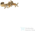 Bugnatese LADY zuhanycsaptelep test 3/4" és 1/2" csatlakozással, Sárgaréz 903ON (903ON)