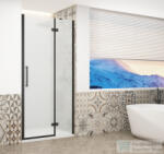 SAPHO GELCO TRINITY BLACK zuhanyajtó, 1100mm, matt üveg, jobbos (GT1211MR-B) (GT1211MR-B)