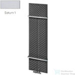 Radeco KEX 1570x450 design radiátor 2 db törölközőtartóval, SATURN 1 (metál jégszürke) színben (Radeco_KEX_SATURN1)